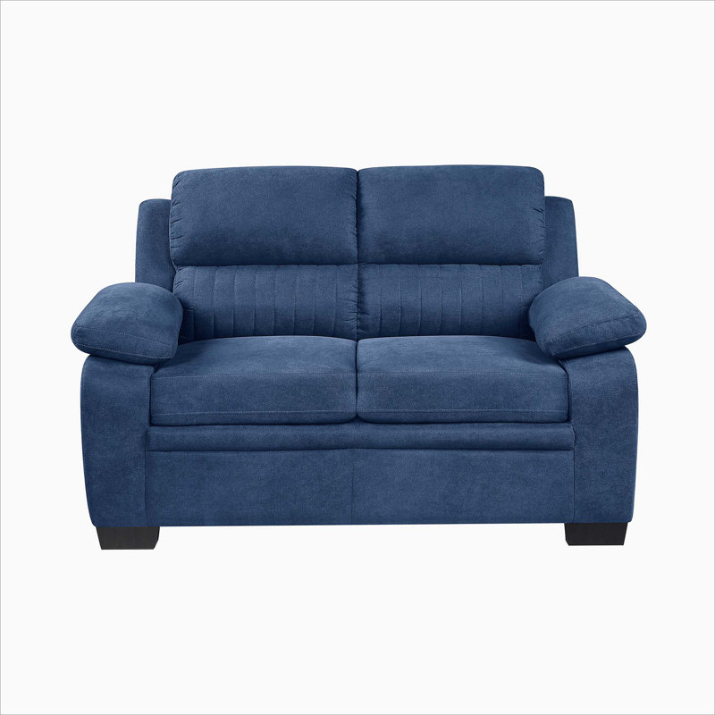 Ensemble de canapé 3 pièces Modern Living, Tissu bleu