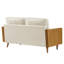 Kellan Performance Velvet Sofa In Walnut Alabaster-105770600-105770607-105770604