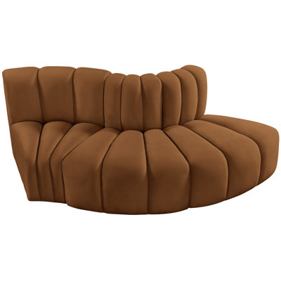 Iyre Upholstered Curved Sectional Reversible