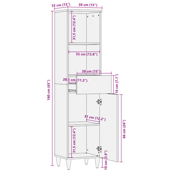 Dimensions du produit