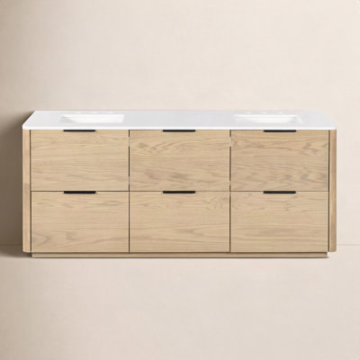 Tahani 72" Double Bathroom Vanity