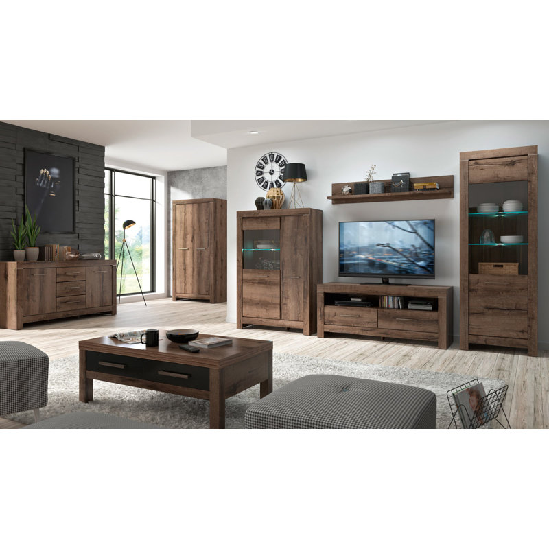 Manufactured Wood Wardrobe, Oak