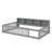 Floor Bed With Storage Cabinets And USB Ports-957043589