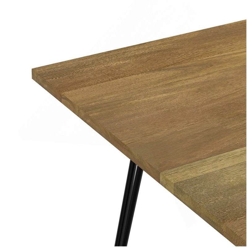 Hunter Dining Table In Light Brown, Light Brown