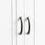 Solution de rangement pour salle de bain: Armoire haute blanche avec tiroir pour des arrangements polyvalents