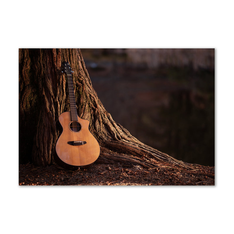 Acoustic Guitar - Wrapped Canvas Print