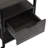 Square Side Table With Charging Station