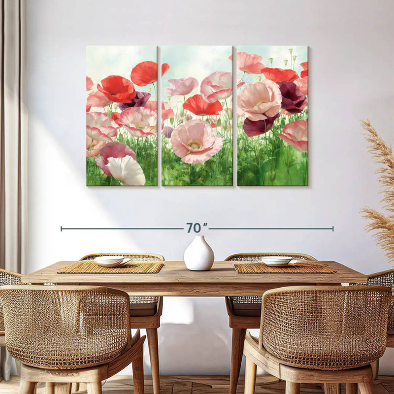 Harnek Poppies Plaisir, H 36 po x l 57 po