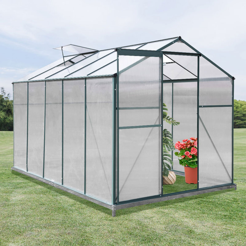 Edinboro 10.5 Ft W X 6.5 Ft D Hobby Greenhouse
