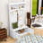 Multifunctional Hall Tree with Hooks, Shoe Bench, Storage Cabinet-969668098