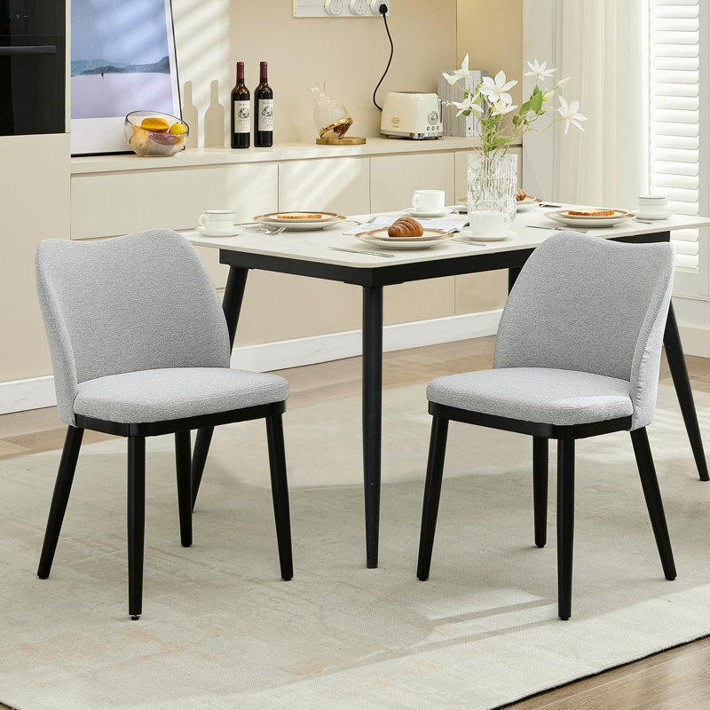 Side Chair, Light Grey