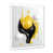 White Single Picture Framed