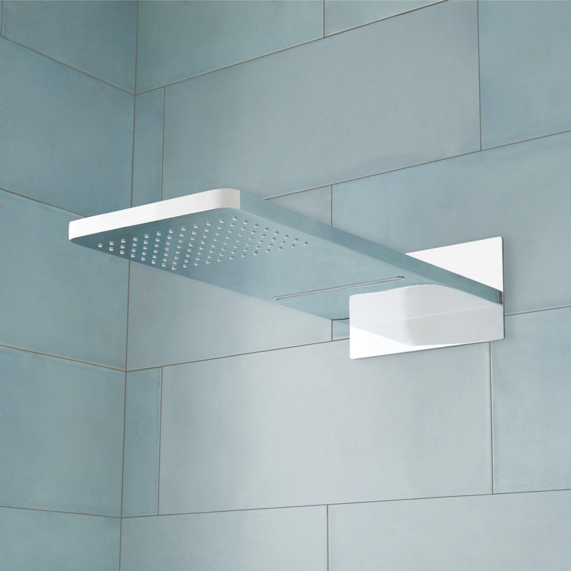 Calhoun Complete Shower System with Rough-in Valve, Chrome