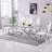 Raydean 79'' Pedestal Dining Table-167590830