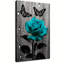 Affiche cyan rose-129631101