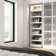 Florence 25W X 25D Modular Shoe Shelf Closet System Tower With LED Light