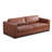  91'' Top Grain Genuine Leather Sofa-21132239