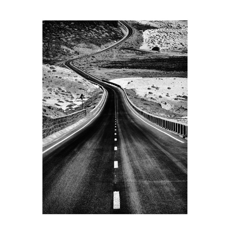 Art sur toile Txules The Long And Winding Road, H 18 po x l 24 po