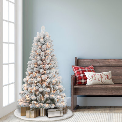 54' Lighted Pine Christmas Tree
