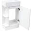 Meuble-lavabo 18,6 po avec planche et lavabo en céramique personnalisable-2062844383