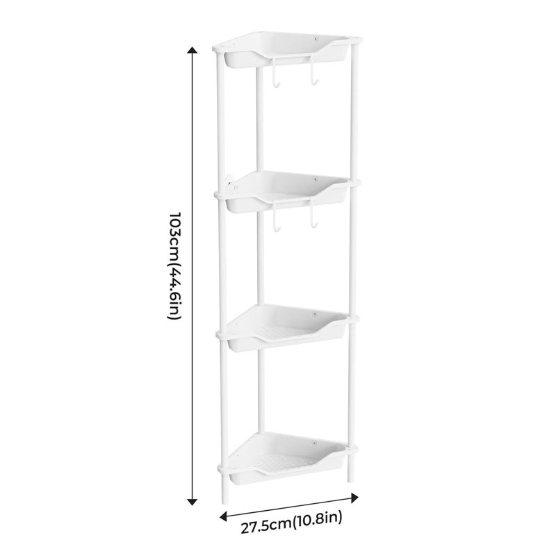 Stainless Steel Freestanding Bathroom Shelves