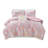 Metallic Printed   Comforter Set with Throw Pillow-130427501