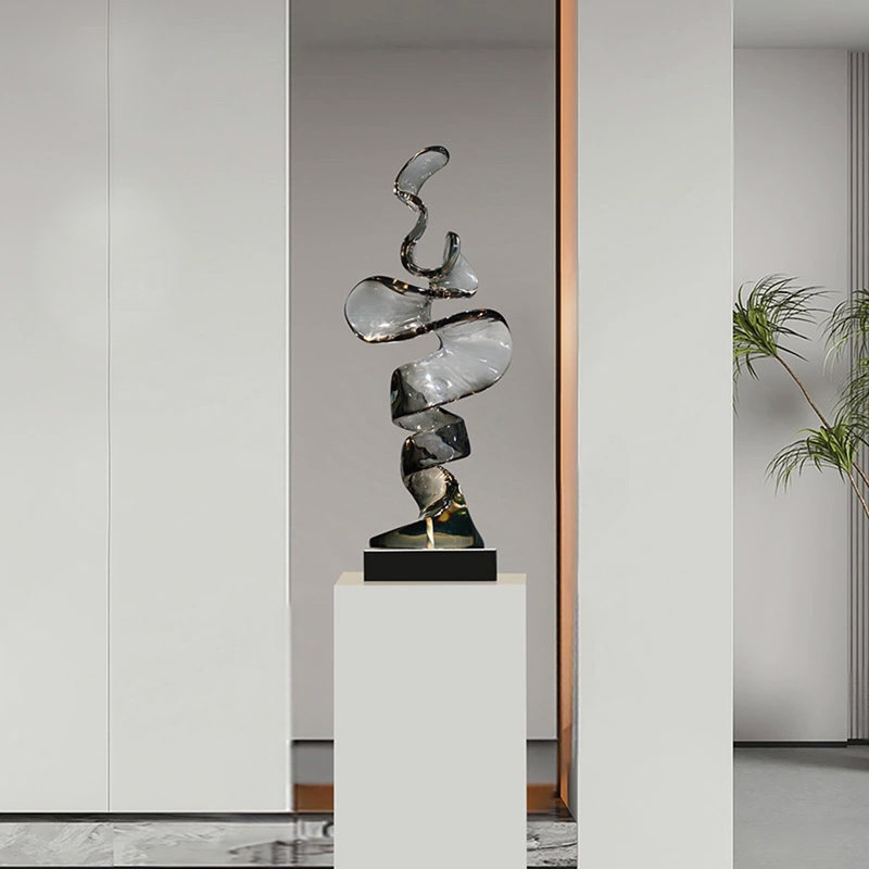 Objet décoratif moderne en résine