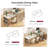 Asabi 82.6" Kitchen Island with Extendable Dining Table, Power Outlet & Storage-120887040