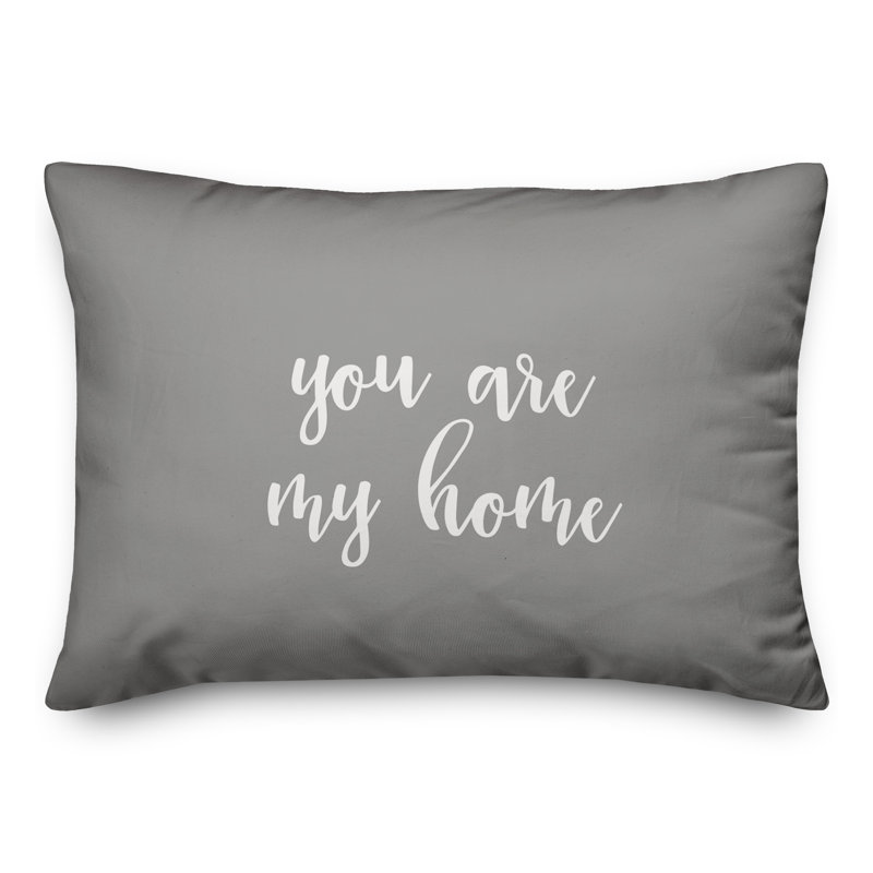  Coussin You Are My Home, Gris