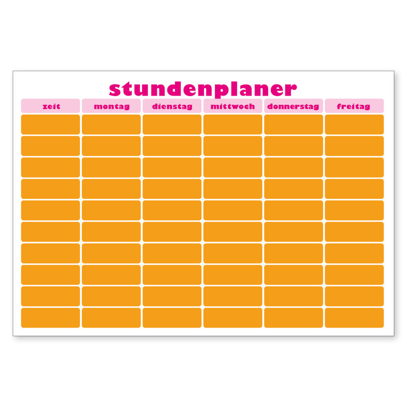 Argelis Education Bulletin & Memo Board, Orange/Pink