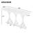 U-Style 59.8'' Wooden Console Table With Oak Veneer Top-1305980173