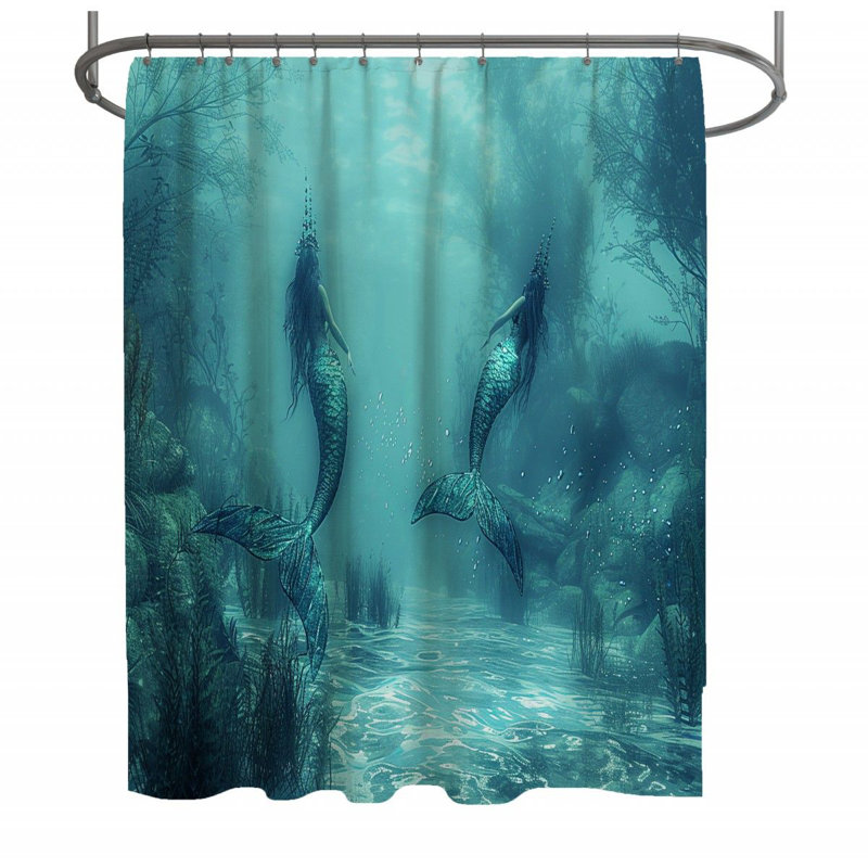 Rideau de douche Cassiana, H 73 po x l 70 po