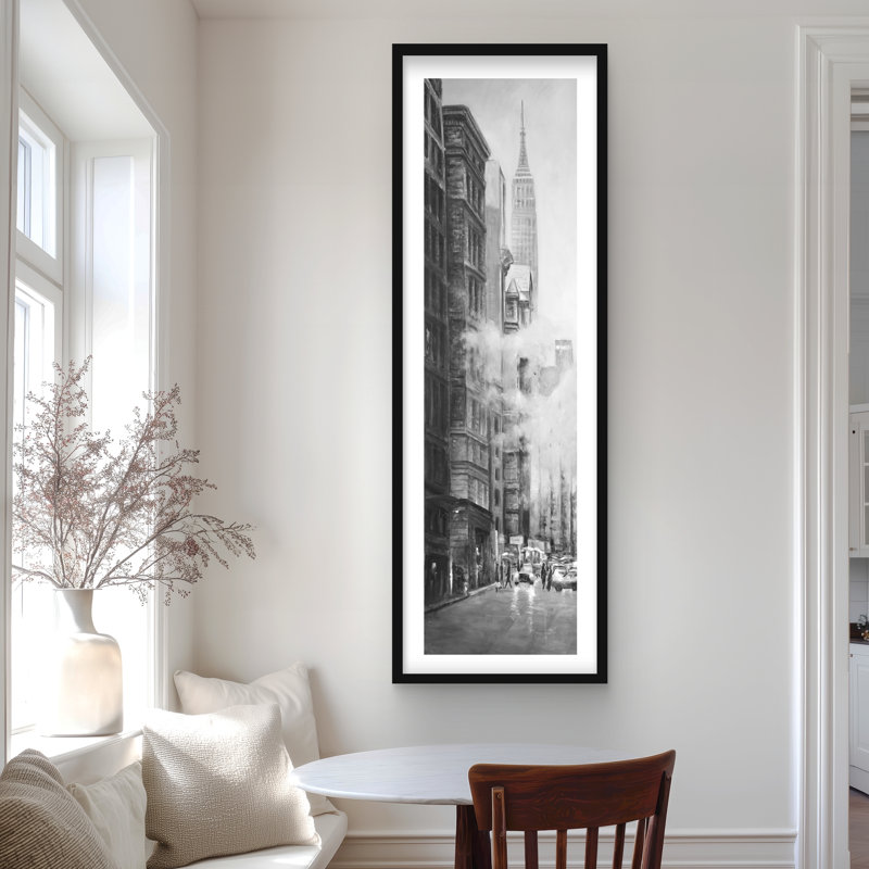 Le matin dans les rues de New York | Décoration encadrée