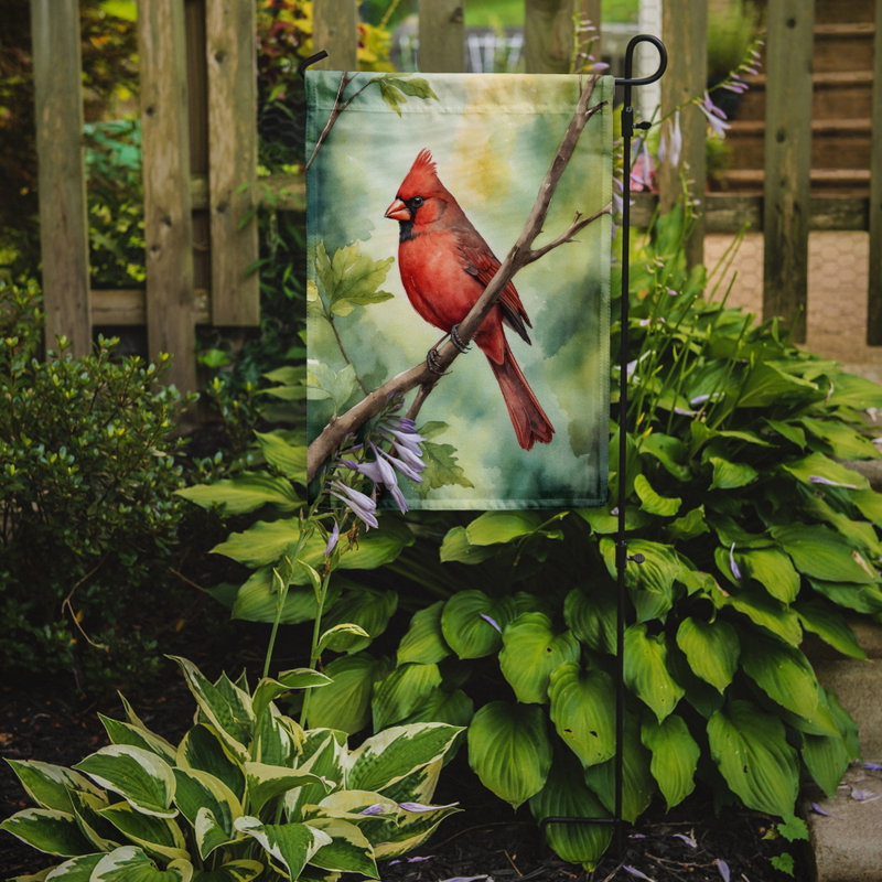 Drapeau de jardin, West Virginia Northern CardInal