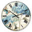 Butterfly Blue Garden II - Horloge murale traditionnelle-36845810
