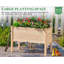 Jardin surélevé en bois 4 pi x 2 pi