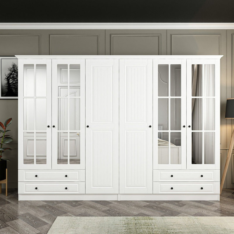 Raqual 100% MELAMINE COATED PARTICLE BOARD Wardrobe