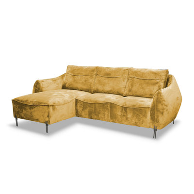 Adly 3 Seater Fabric Sofa & Chaise