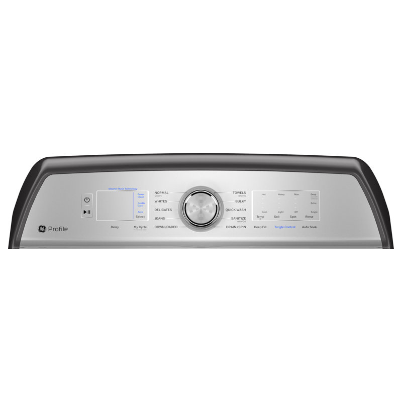 GE Profile™ 5 Cu. Ft. Smart Top Load Washer, Diamond Gray, 5.0 cu ft