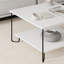 Cristiana Square Coffee Table with Storage | Sleek Design & Durable Metal Legs-1744519684