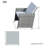 Rectangular 6 - Person 70.87'' Long Fire Pit Table Dining Set With Cushions-1858732806