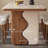 Beige sintered stone dining table set-113723014