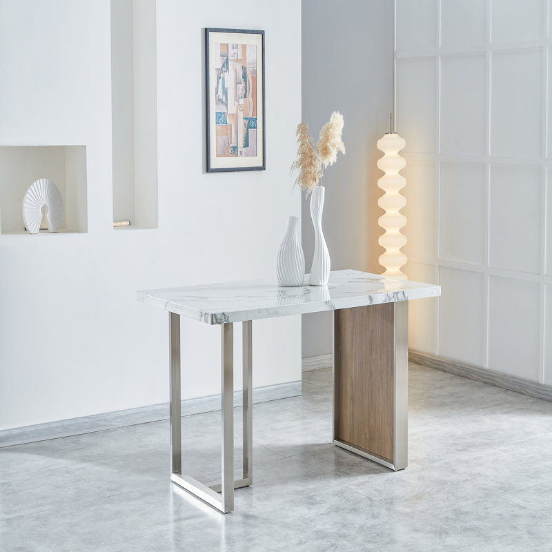Table de salle à manger Elegant Luxurious Imitation Marble