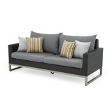 Sunbrella Outdoor 78In. Sofa - Grey