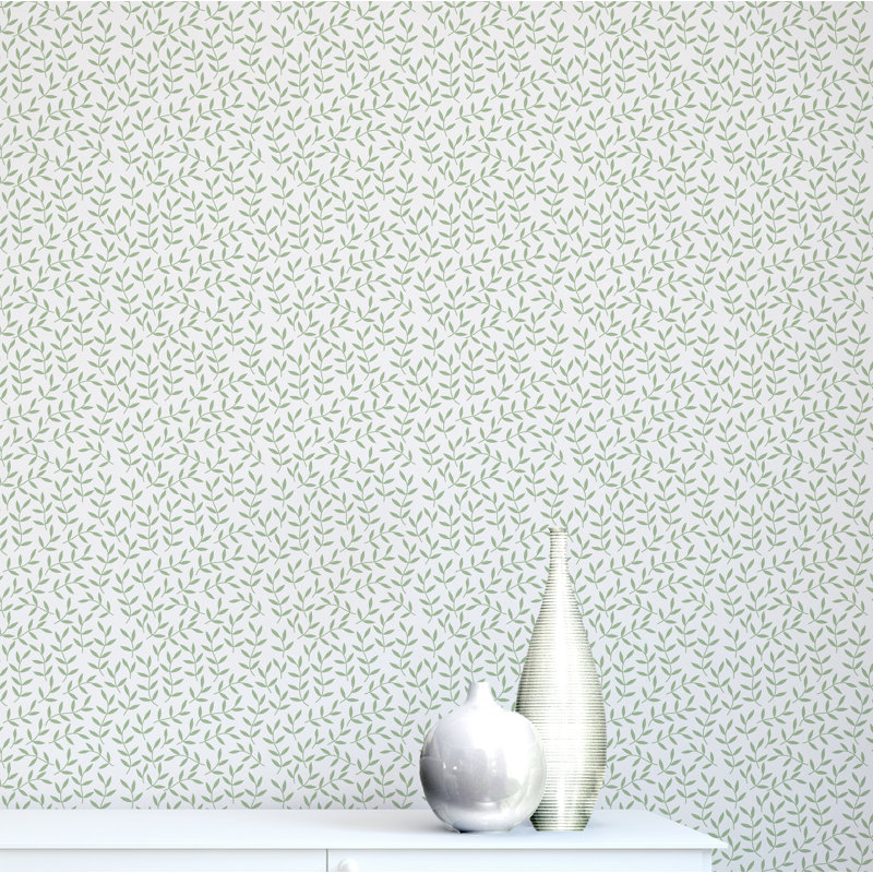 Panneau de papier peint adhésif Nykisha, l 24 po x L 48 po, Beige