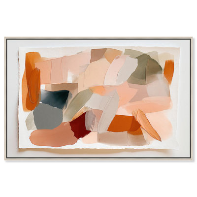 «Sediment Layers II», reproduction d'art sur toile par Art Remedy