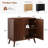 31.5’’ Sideboard Storage Cabinet With Doors & Shelves-1385647535