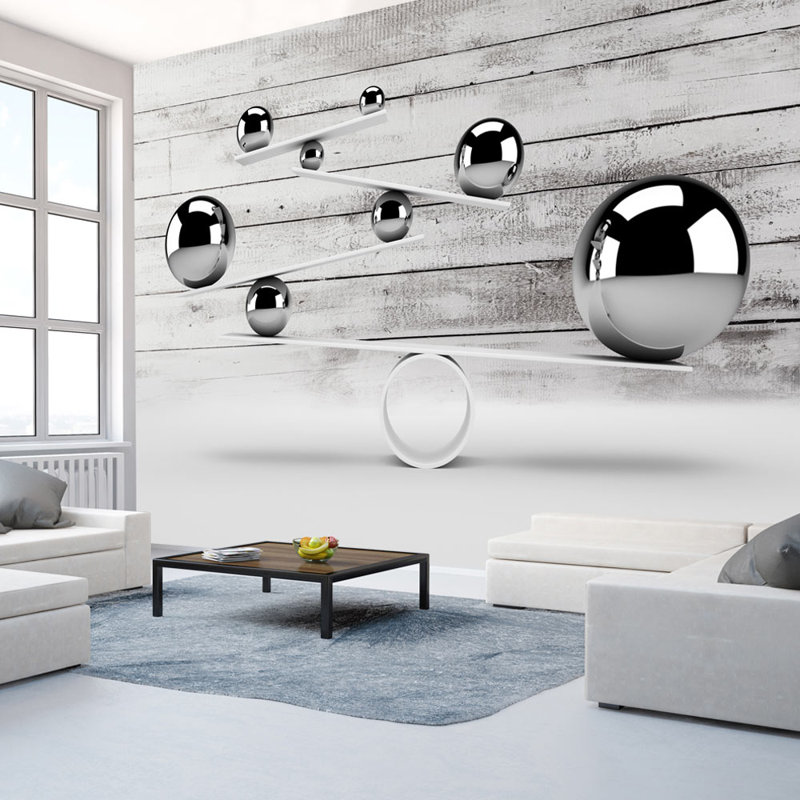 Murale Peel & Stick 3D Illusion - Balance, L 41 po x l 57 po