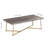 LakeHenry Solid Wood Top Coffee Table