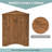 Triangle Bathroom Storage Cabinet With Adjustable Shelves, Freestanding Floor Cabinet For Home Kitchen-210400591